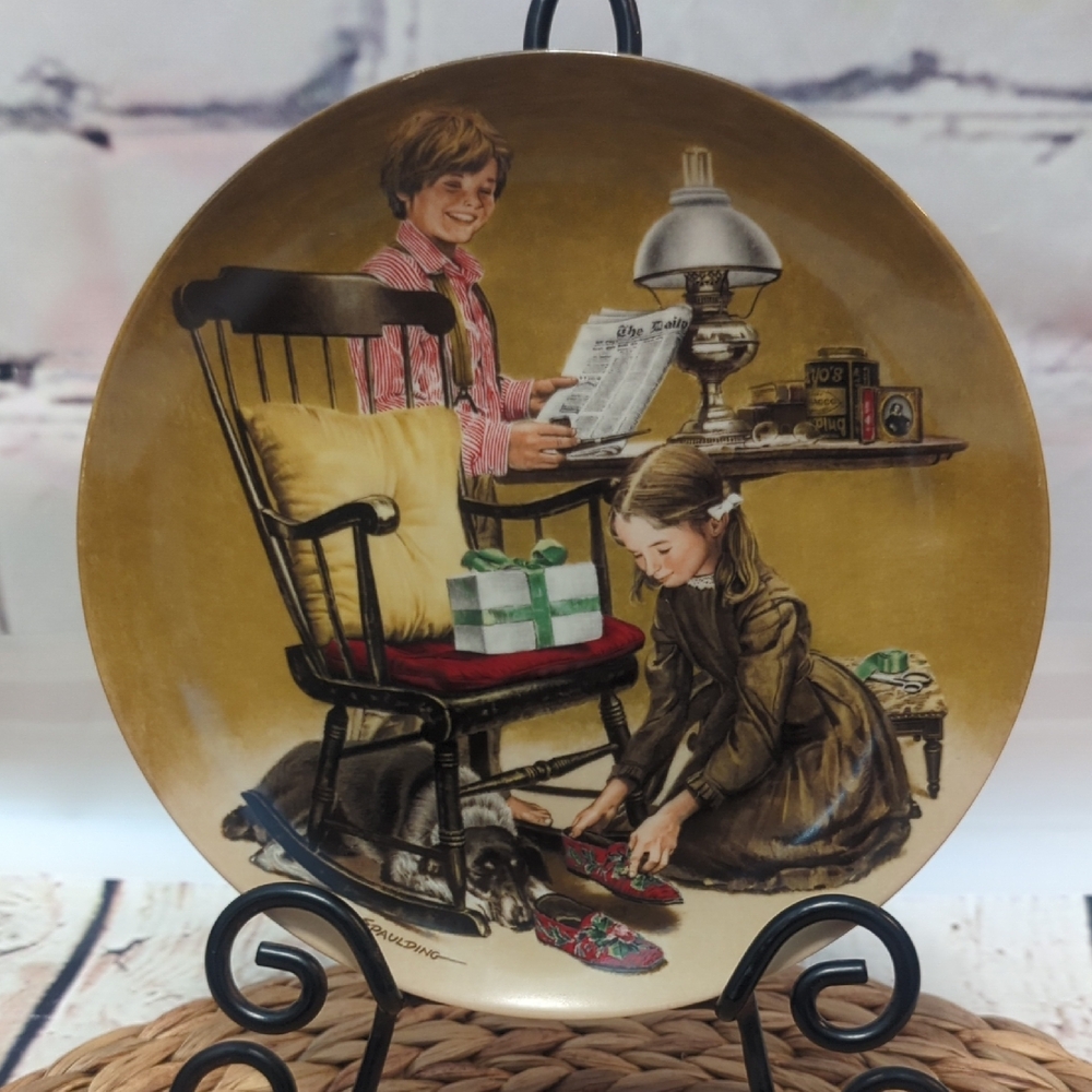Knowles Limited‎ Edition Decorative Plate "Father's Day"